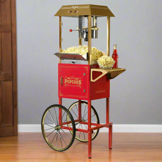 NOSTALGIA 10 OZ. KETTLE POPCORN CART